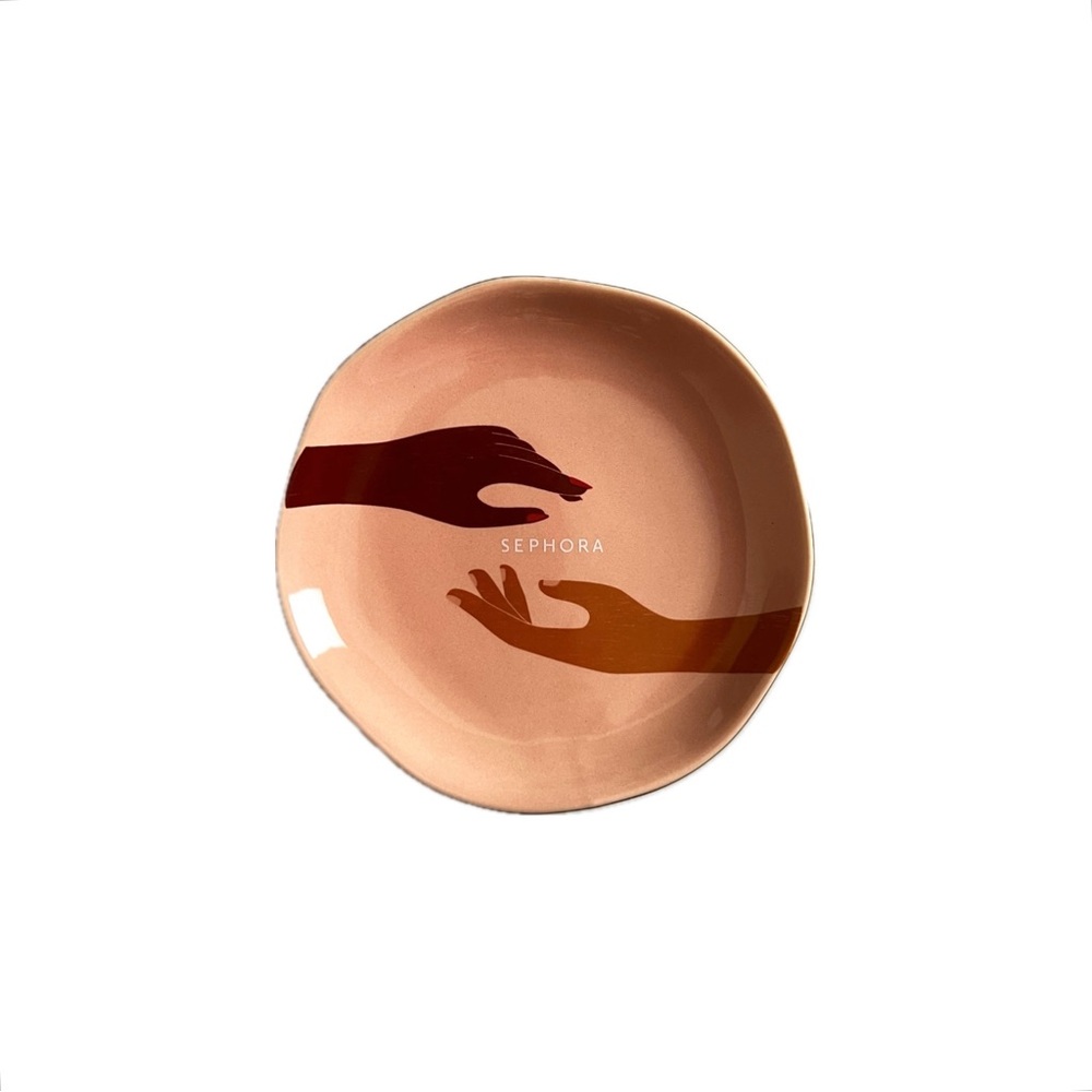 SEPHORA BEAUTY INSIDER EVENT DIVERSITY HANDS JEWELRY ACCENT CERAMIC TRINKET DISH